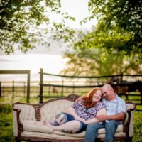 Curvy Engagement | On the Farm Engagement | Wendy Hithe Photography