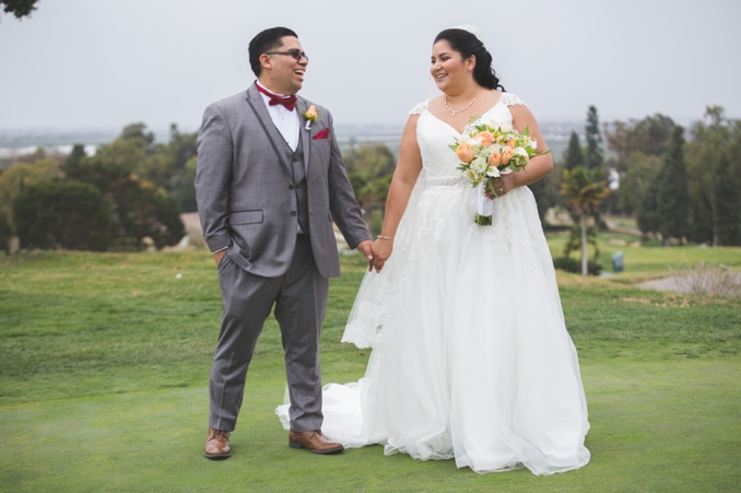 REAL WEDDING | Cloudy Skies and Scenes of Pastels Wedding in California | Myke & Teri photography | Pretty Pear Bride