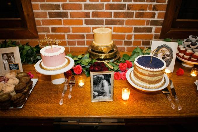 wedding cake, romantic, rustic, surprise wedding