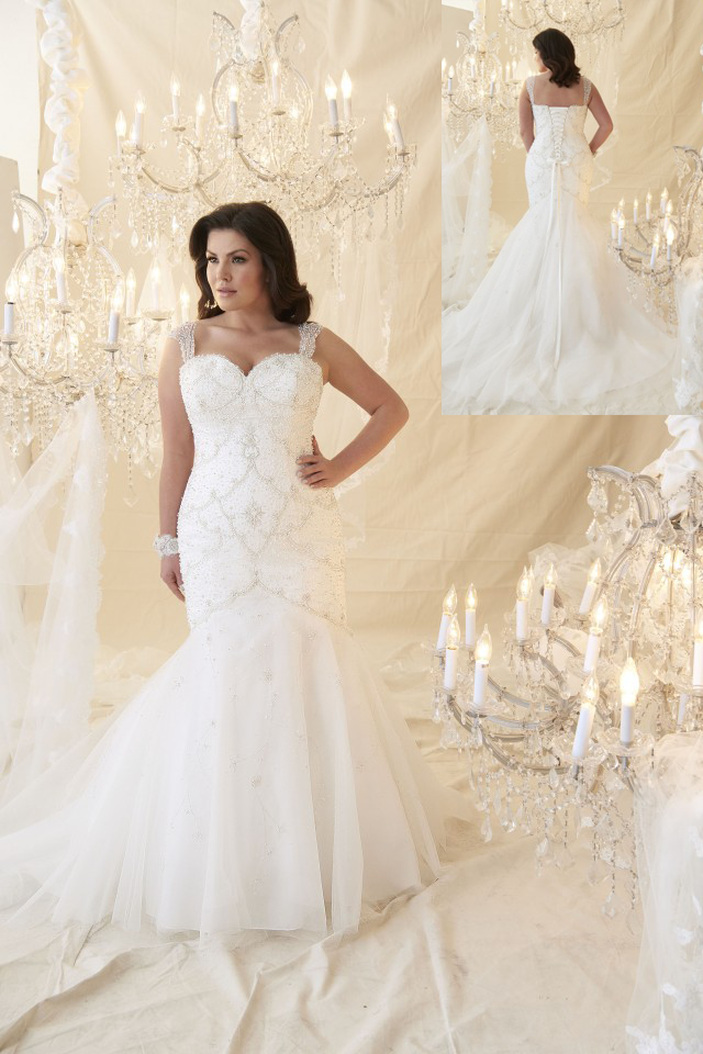 plus size wedding dress, plus size, callista bridal