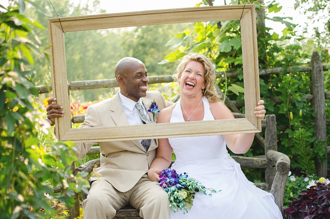 REAL WEDDING | Garden Luncheon Wedding in Green Bay, WI | Kat/Eye Studios