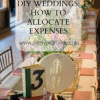 WEDDING TIP | DIY Wedding: Allocating the Expense