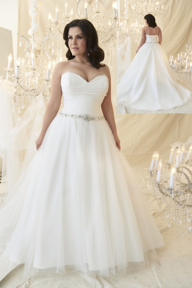 plus size wedding dress, plus size, callista bridal