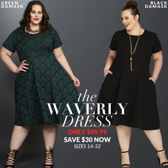 MUST HAVE MONDAY | The Waverly Dress | Society Plus - The Pretty Pear ...