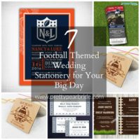 WEDDING TIP THURSDAY | Touchdown! 7 Football Themed Wedding Stationery for Your Big Day
