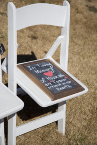 wedding day sign, chalkboard