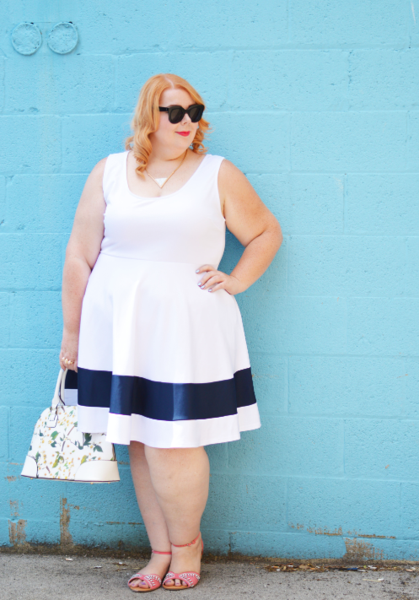 LIFESTYLE | Flash Sale on Striped Skater Dresses TODAY ONLY - 20% off | Society Plus | Pretty Pear Bride