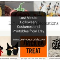 LIFESTYLE | Last Minute Halloween Costumes and Printables from Etsy