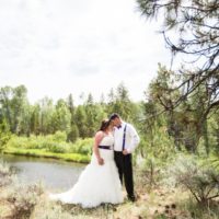 REAL WEDDING | Purple and Teal Idaho Summer Mountain Wedding |  Bon Vivant Studios