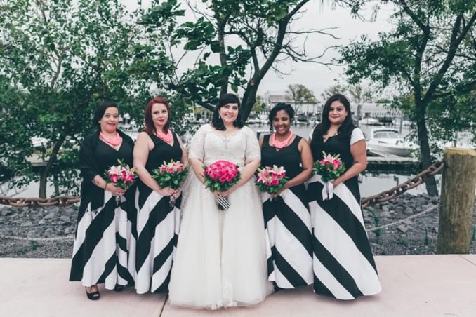 REAL WEDDING | NAUTICAL KATE SPADE WEDDING IN BROOKLYN | Levana Melamed