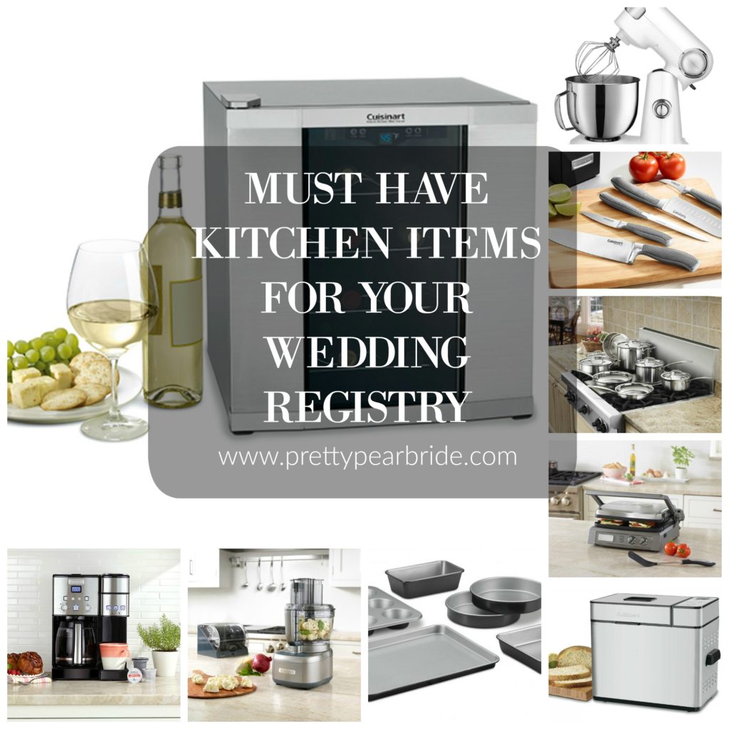 LIFESTYLE | Must Have Kitchen Items for Your Wedding Registry | Pretty Pear Bride