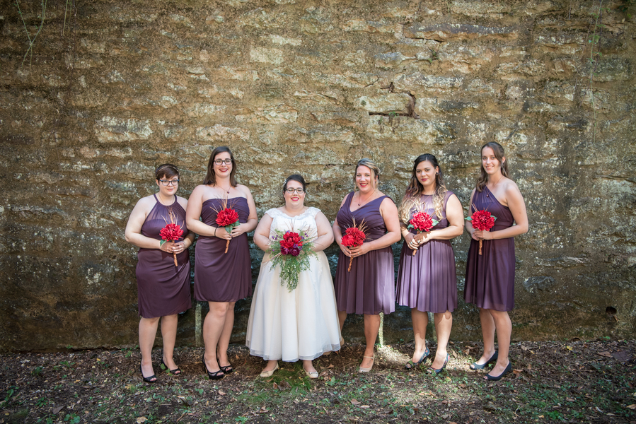 REAL WEDDING | Purple and Red Museum Wedding | Smile Peace Love Photography | Pretty Pear Bride