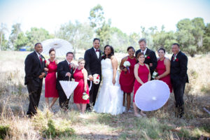 REAL WEDDING | Red, White and Black Wedding | Blossom Blue Photography | Pretty Pear Bride