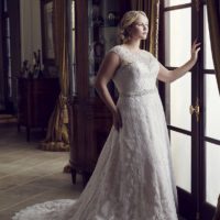PLUS SIZE WEDDING DRESS | STYLE #2230 | CASABLANCA BRIDAL