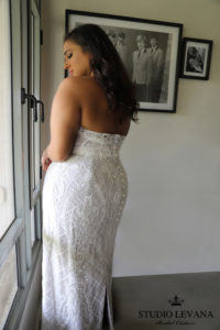 FASHION FRIDAY | Introducing Plus Size Bridal Designer Studio Levana | Pretty Pear Bride
