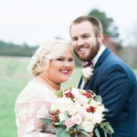 REAL WEDDING | Rustic Chic Red, Blue and Pink Outdoor Georgia Wedding | Valimont Photography