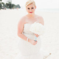 REAL WEDDING |  Blue, Gold and White Destination Wedding | Karina Jensen