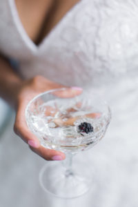 STYLED SHOOT | Romantic Wine, Navy and Blush Wedding Inspiration featuring David's Bridal | Pretty Pear Bride