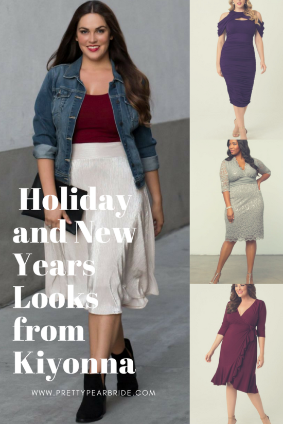 LIFESTYLE | Plus Size Holiday and New Years Eve Looks from Kiyonna  | Pretty Pear Bride 