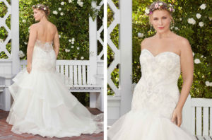 Plus Size Wedding Dress Collection | Casablanca Bridal Wedding Dresses Under $1500 | Pretty Pear Bride