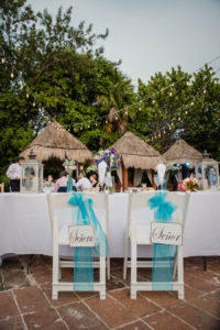 REAL WEDDING | Fuchsia and Blue Tropical Fete in Mexico | Spot Studio | Pretty Pear Bride