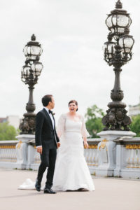 REAL WEDDING | Romantic and Intimate Parisian Wedding | I Heart Paris | Pretty Pear Bride
