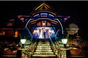 REAL WEDDING | Romantic Secret Garden Meets Rustic Lodge in Massachusetts | Keith Berry | Pretty Pear Bride