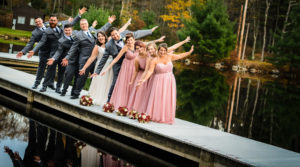 REAL WEDDING | Fall Wedding at Summer Camp in Massachusetts | Ends of Earth Innovation | Pretty Pear Bride