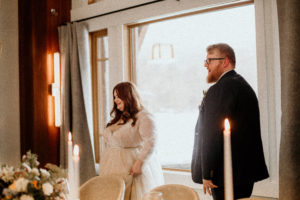 REAL WEDDING | Intimate and Romantic Elopement Style Lake Wedding in Canada | Dani Photography