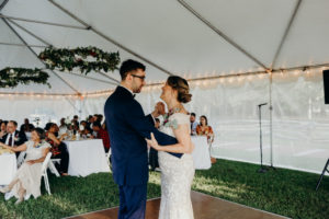 REAL WEDDING | Art Deco Garden Wedding in Virginia | Ambah Parkah Photography | Pretty Pear Bride