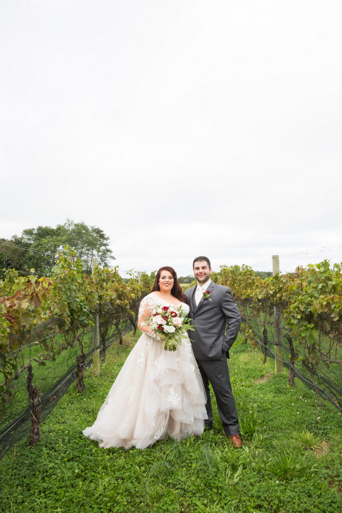 REAL WEDDING: Rustic Chic, Wine and Pizza Themed Fall Wedding in Long Island | Silver Fox