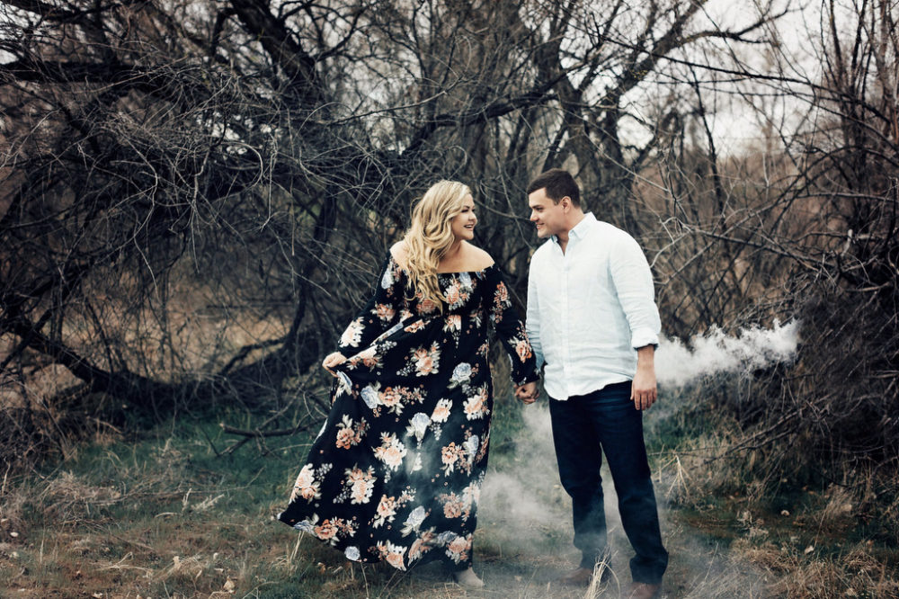 ENGAGEMENT | Intimate and Sultry Rustic Mountain Session in Colorado | Brittany Photographs | Pretty Pear Bride