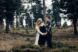 ENGAGEMENT | Intimate and Sultry Rustic Mountain Session in Colorado | Brittany Photographs | Pretty Pear Bride