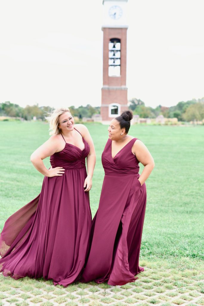Plus Size Bridesmaid Dresses from Kennedy Blue | Pretty Pear Bride