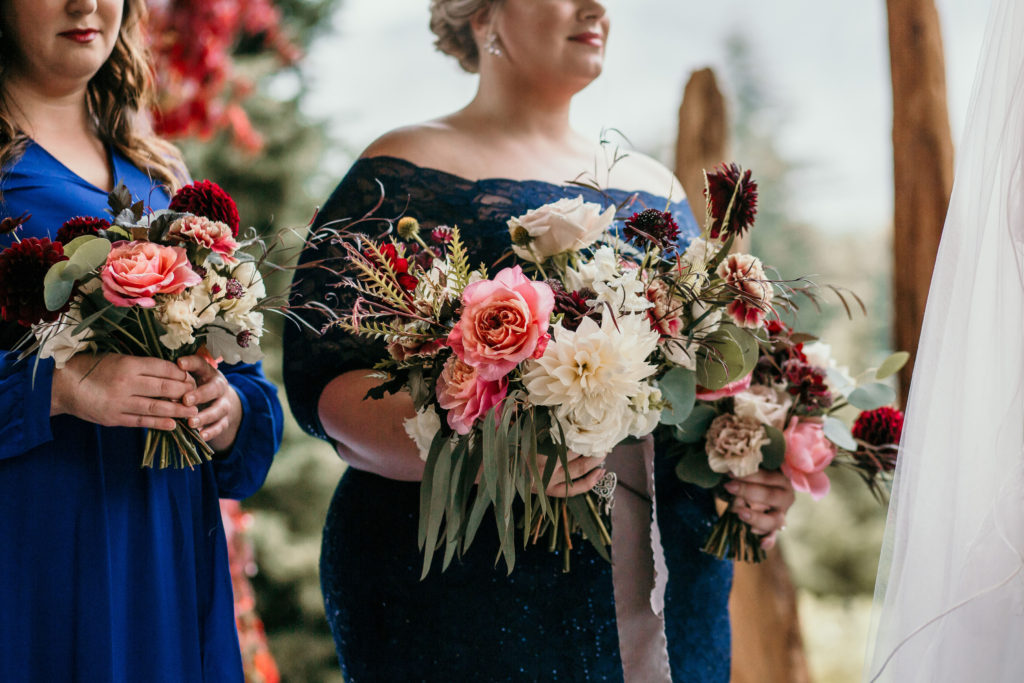 REAL WEDDING // Bohemian Canadian Wedding With Jewel Tones and Mountains // Kaylo Isomura // Pretty Pear Bride 
