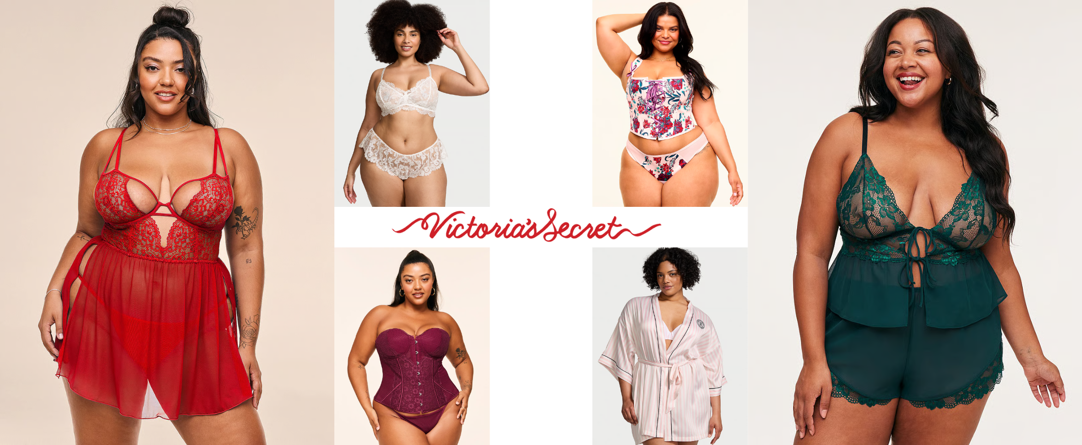 plus size lingerie, victoria secret