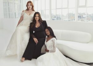pronovias, ashley graham, plus size bride, plus size wedding gown, plus wedding dress