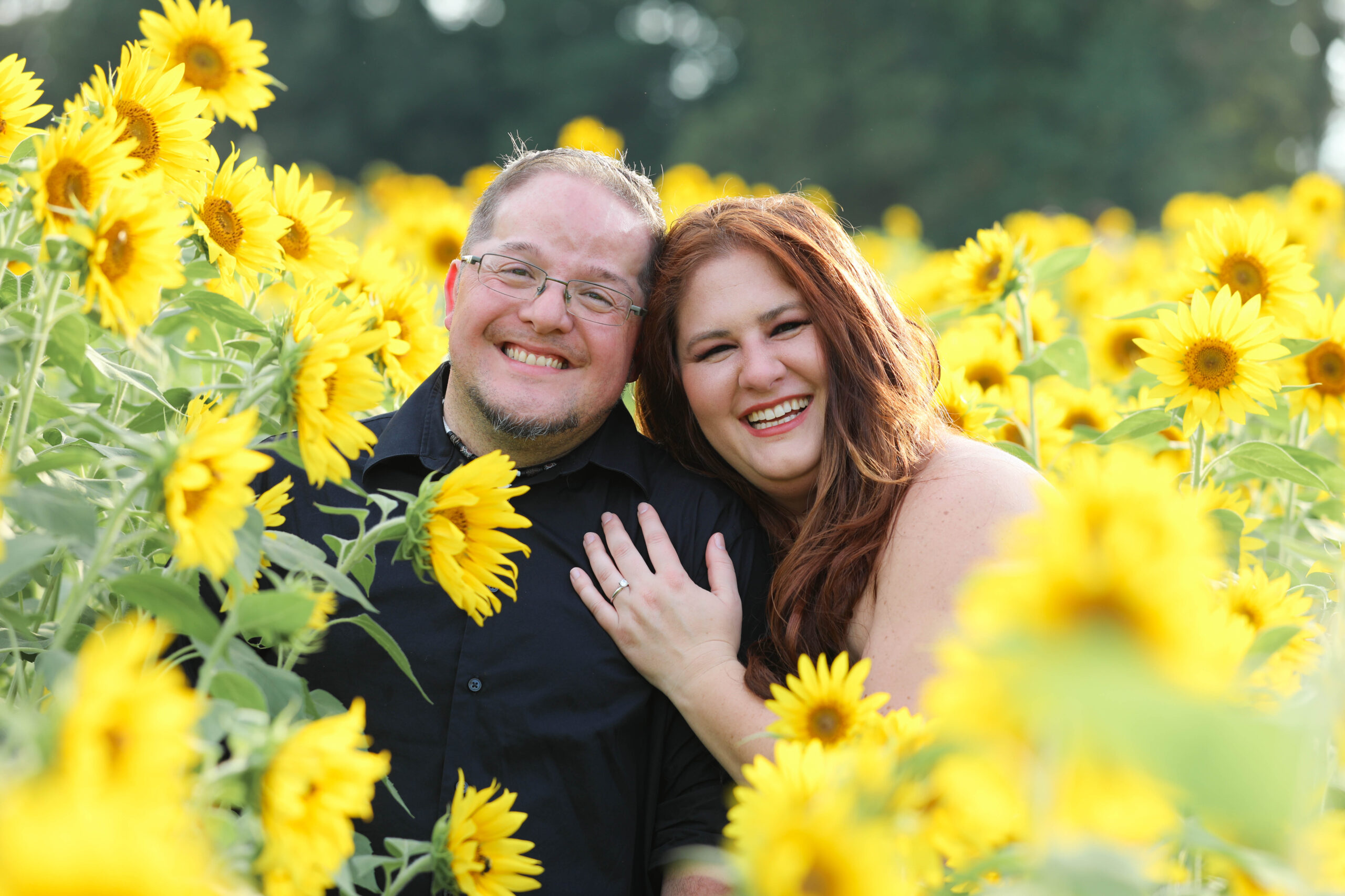 ENGAGEMENT | From Football to Sunflowers | Harlow’s Photography