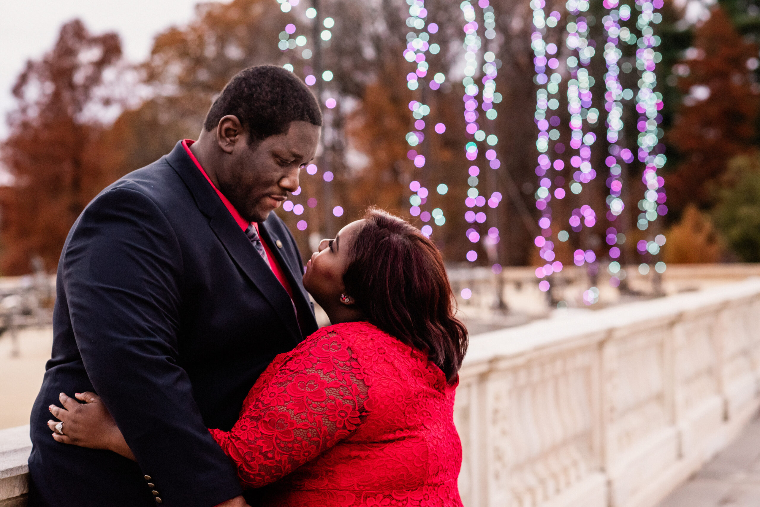 Black and Red Engagement Session in Pennsylvania | Pretty Pear Bride