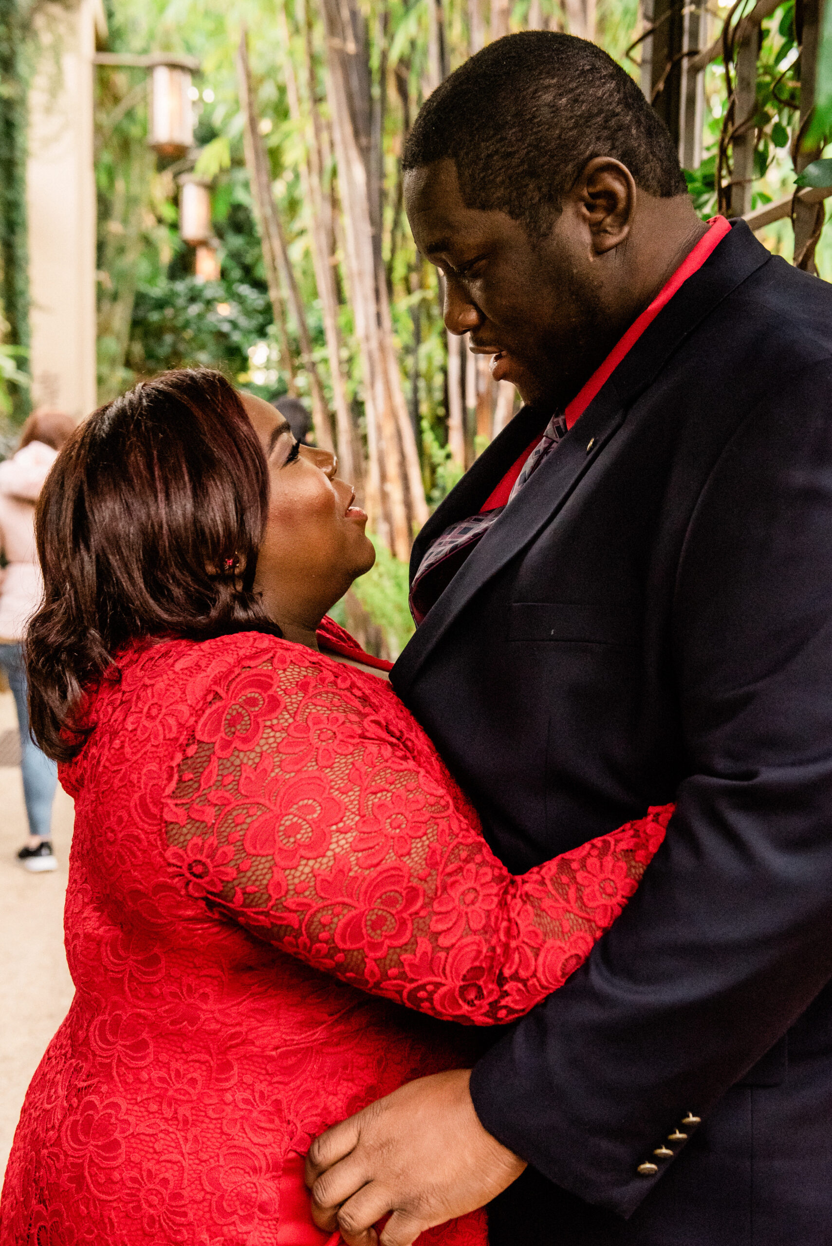 Black and Red Engagement Session in Pennsylvania | Pretty Pear Bride