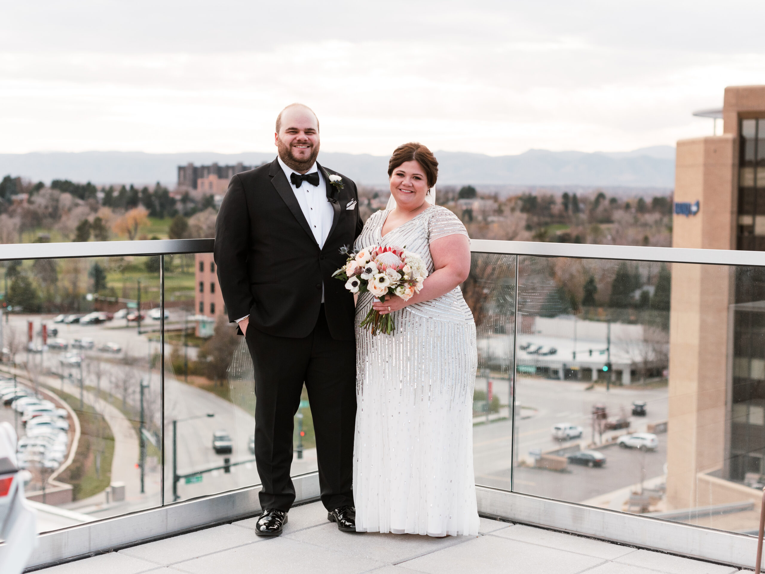 Glam and Sophisticated Denver Wedding at Halcyon Hotel | Pretty Pear Bride