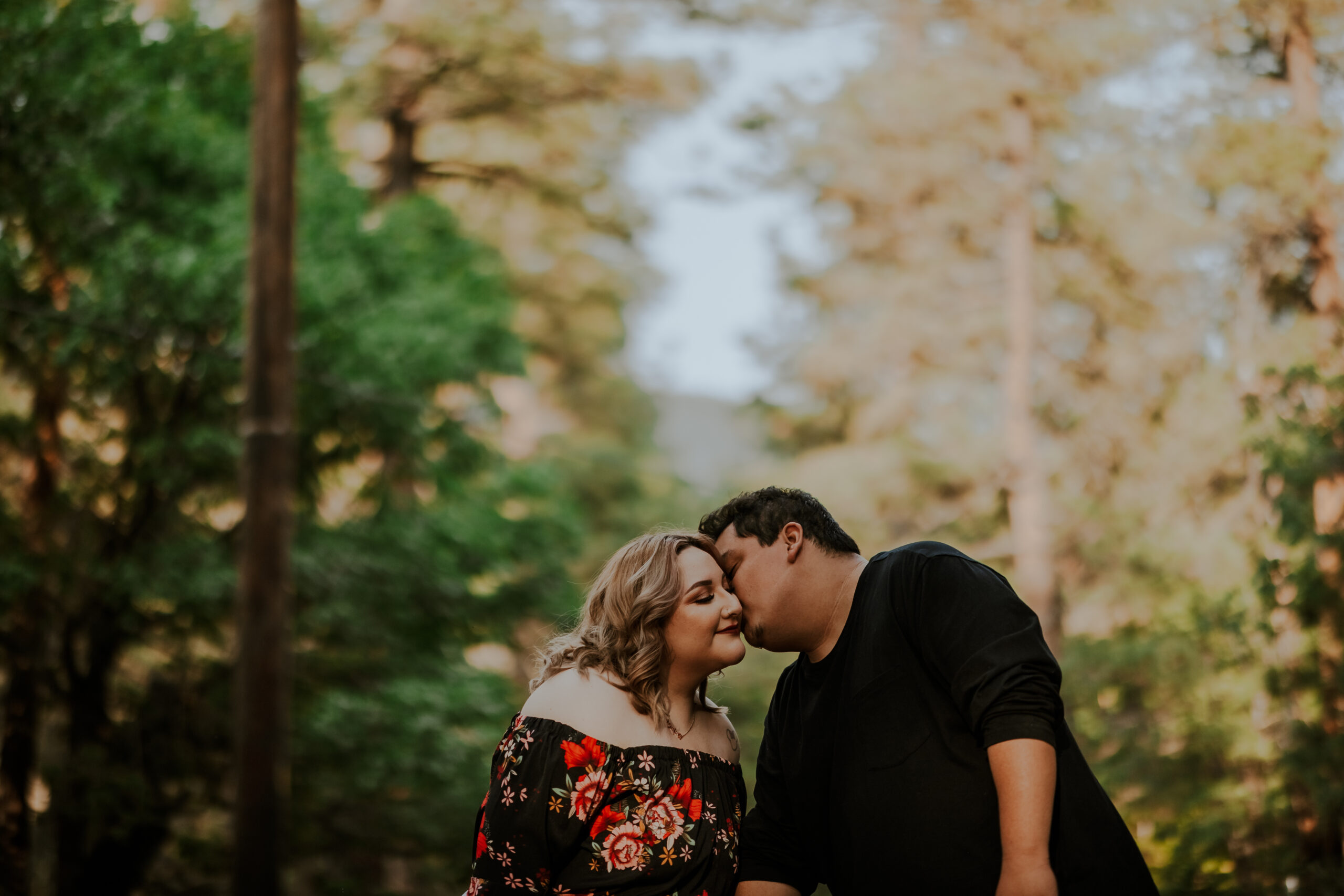 Puppy Love: Plus Size Engagement Session with Dogs | Pretty Pear Bride