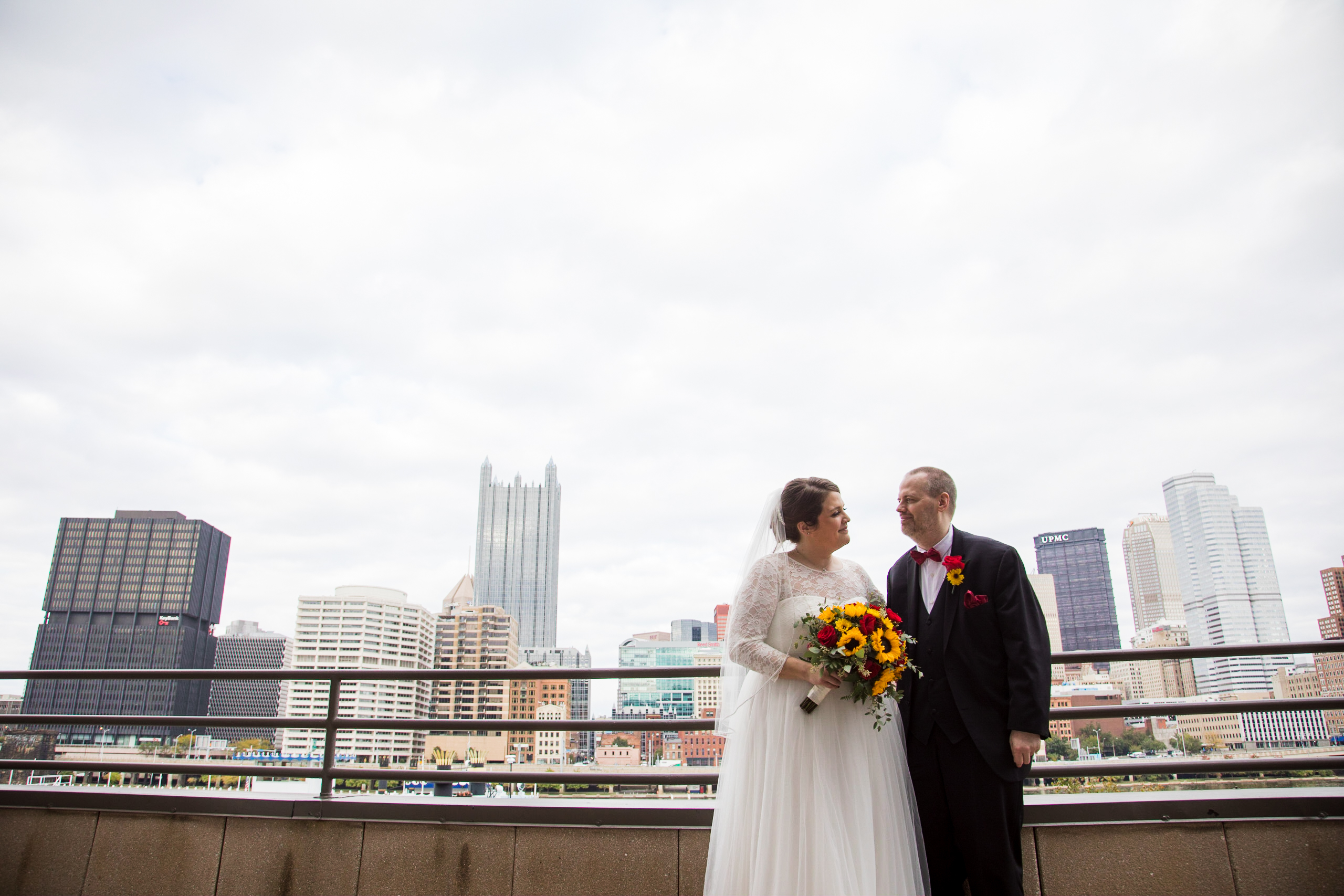 Romantic and Sentimental Pittsburgh Wedding with a Cookie Table