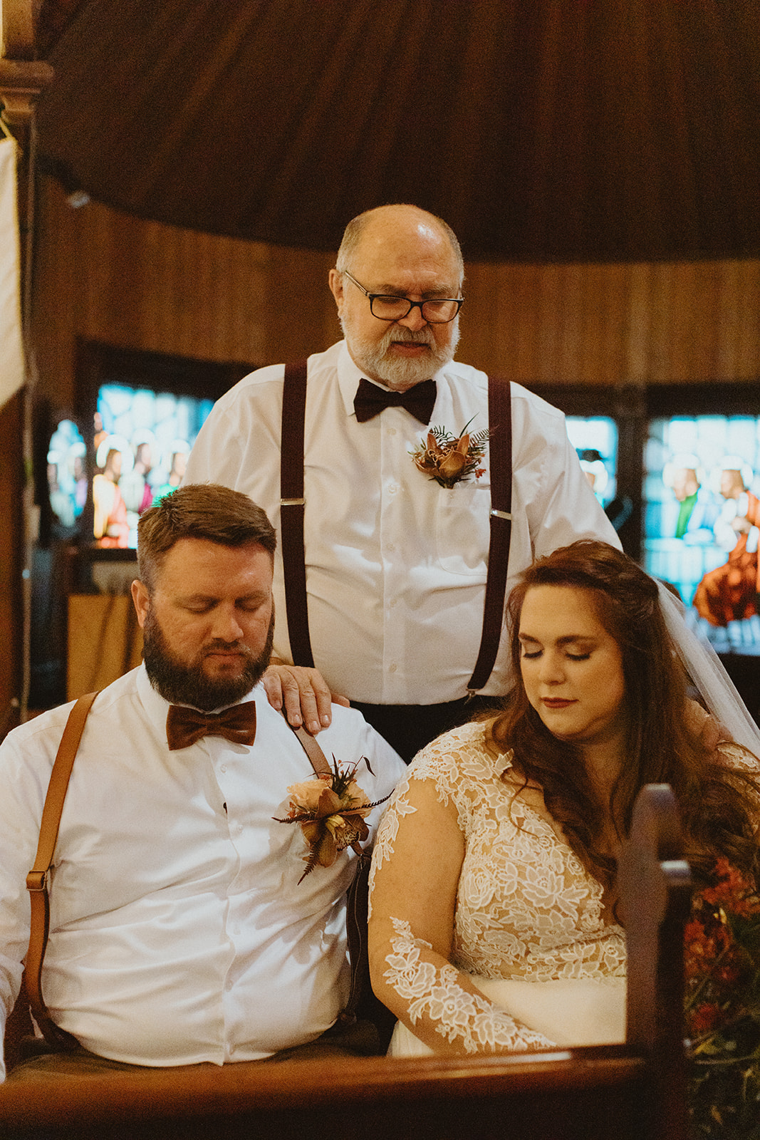 Plus Size Bride Stuns in Fall Boho California Wedding