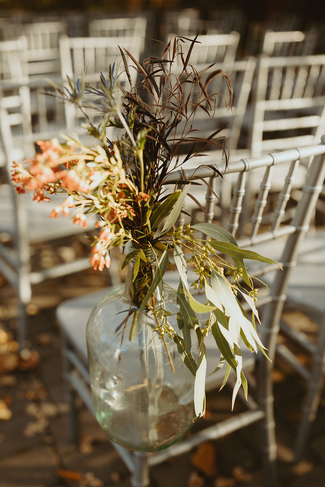 Plus Size Bride Stuns in Fall Boho California Wedding