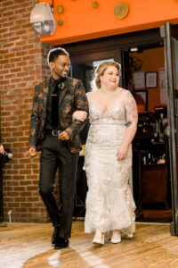 Elegant and Moody Non Traditional Brooklyn Wedding | Pretty Pear Bride
