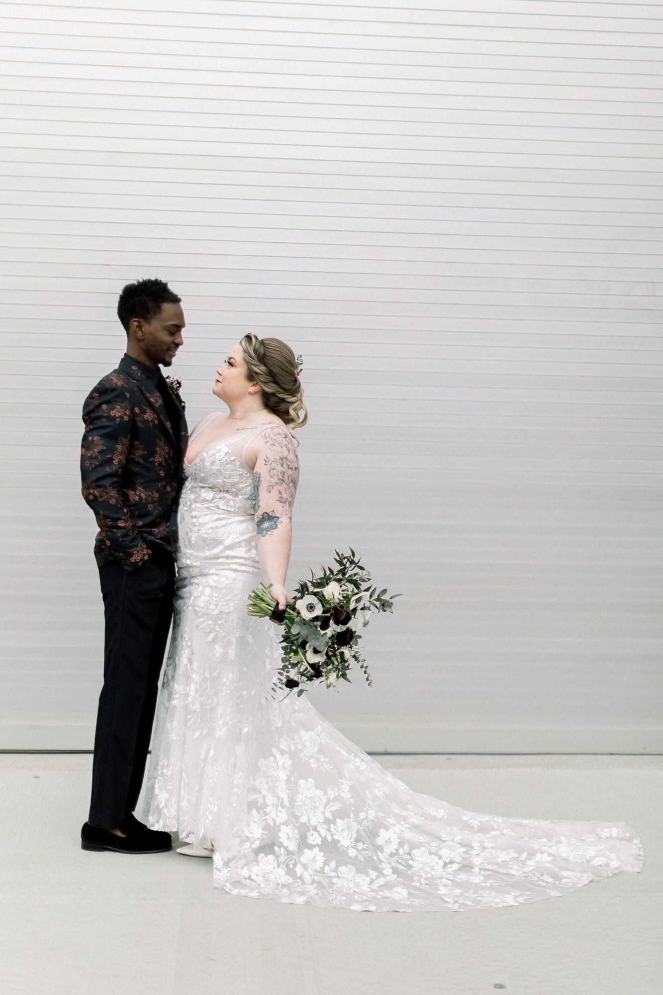 Elegant and Moody Non Traditional Brooklyn Wedding | Pretty Pear Bride