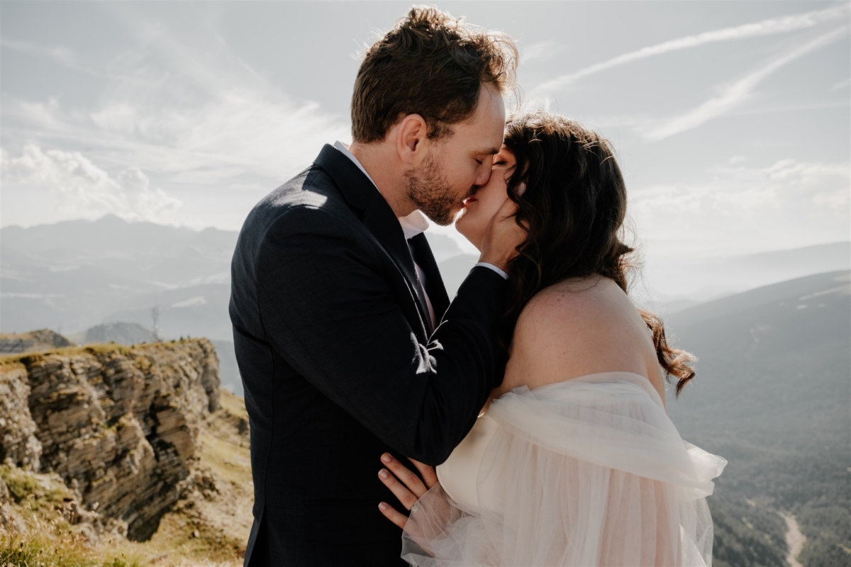 plus size bride, vow renewal, Italian Dolomites