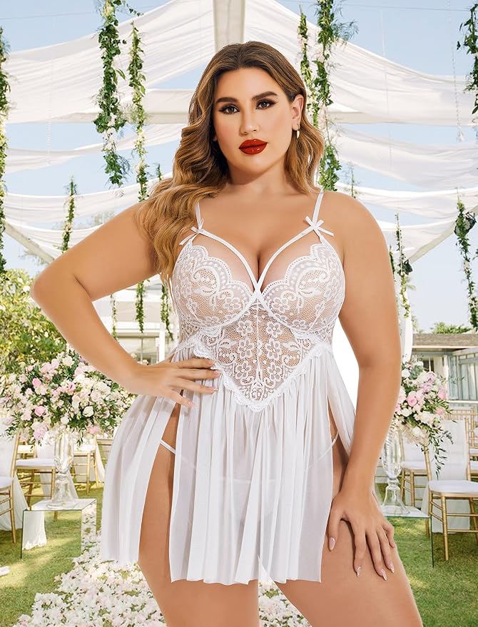 plus size bridal lingerie